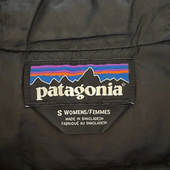 Patagonia Black Puffer Jacket - Picture 2 of 6